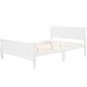 preview thumbnail 69 of 76, Classic Wood Platform Bed with Headboard and Footboard, Solid Wood Bed Frame, Easy to Assemble, No Box Spring Needed