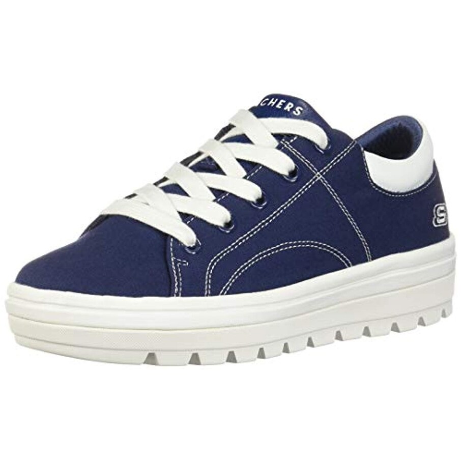 skechers womens white trainers