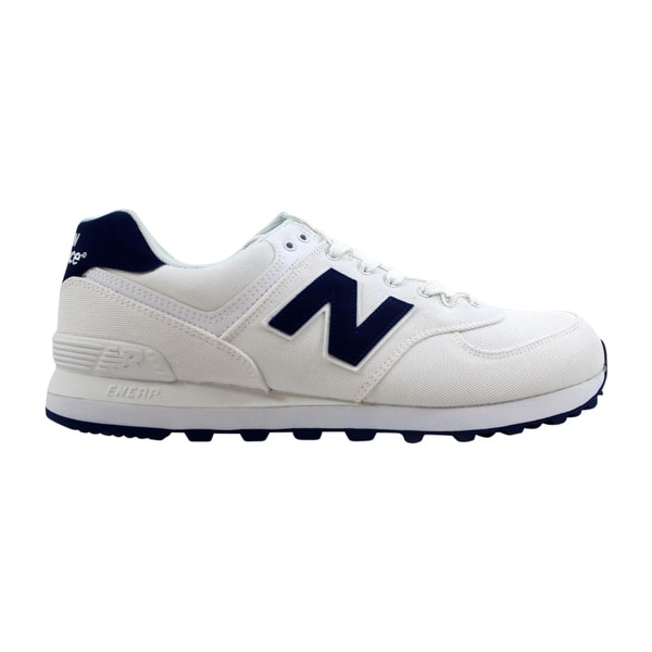 blue and white new balance 574