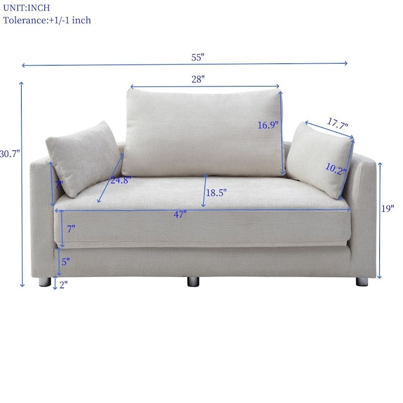 Foldable Sleeper Floor Sofa Bed Adjustable Futon Sofa Lazy Sofa Couch