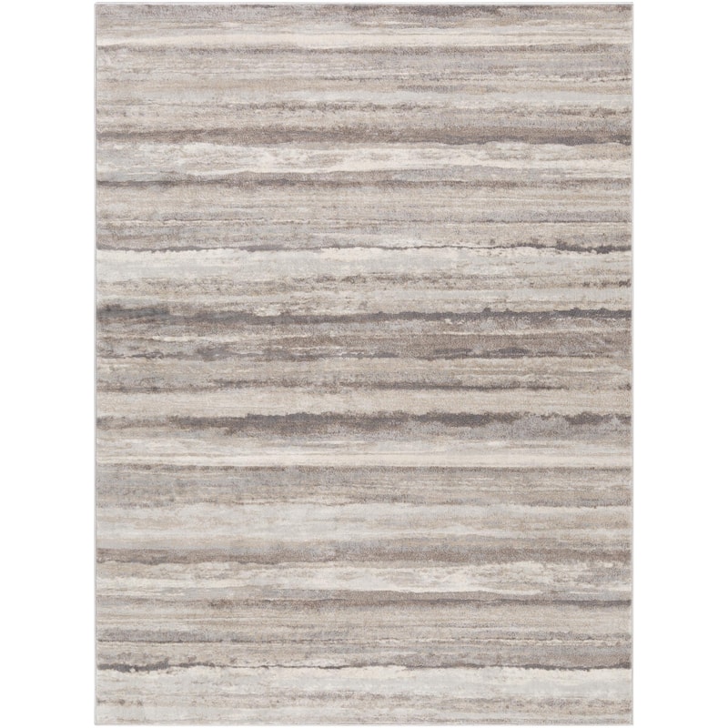 Livabliss Roma Modern Striped Area Rug