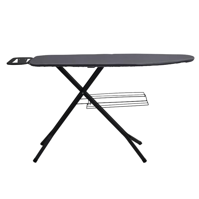 Household Essentials Ironing Board with Mesh Steel Top - 54.0"L x 14.0"W x 41.0"H