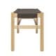 preview thumbnail 6 of 5, Fernway Solid Wood and Woven Rope Entryway Bench - 43.3"L x 15.0"W x 18.0"H