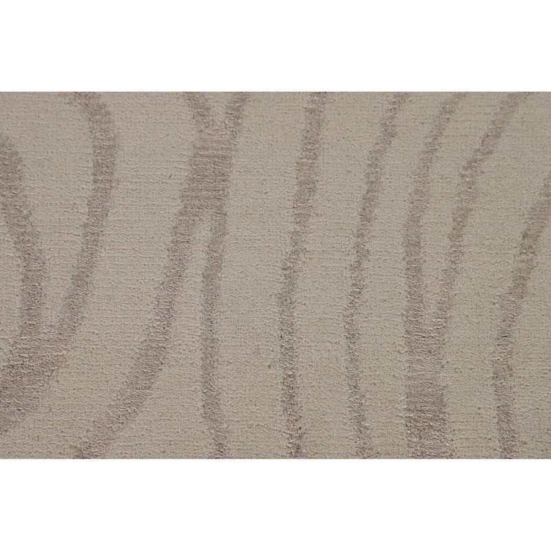 Indian Modern Area Rug Handmade Wool Carpet - 8'11"x 11'8"