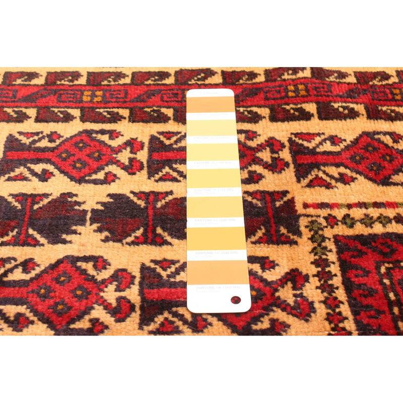 ECARPETGALLERY Hand-knotted Teimani Light Brown Wool Rug - 2'11 x 4'8