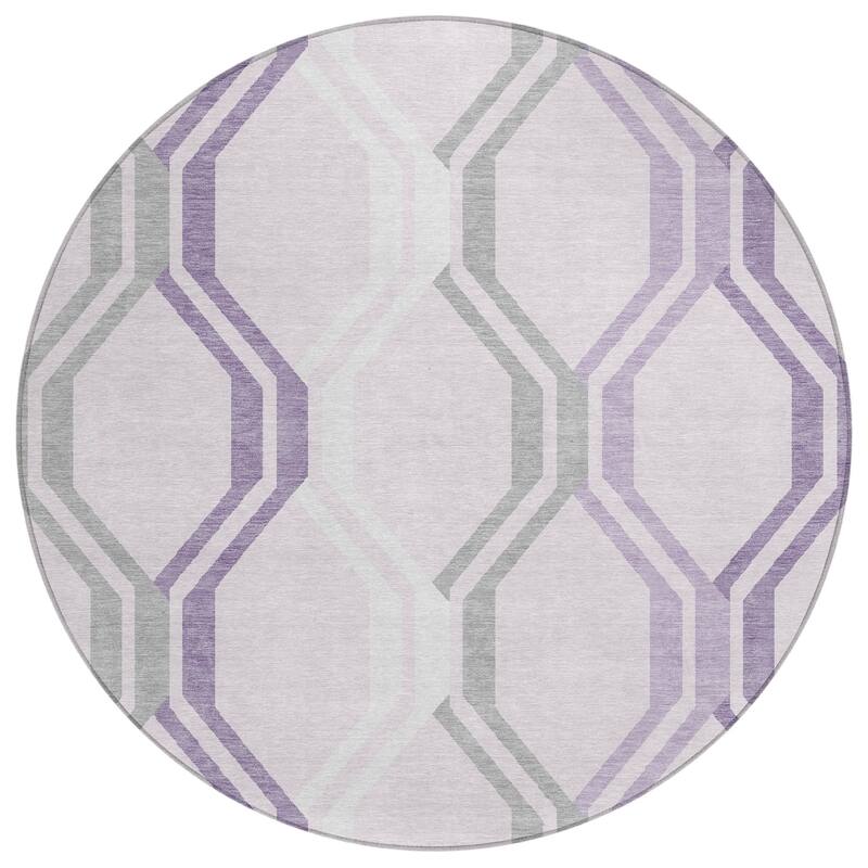 Machine Washable Indoor/ Outdoor Contemporary Dimensions Chantille Rug