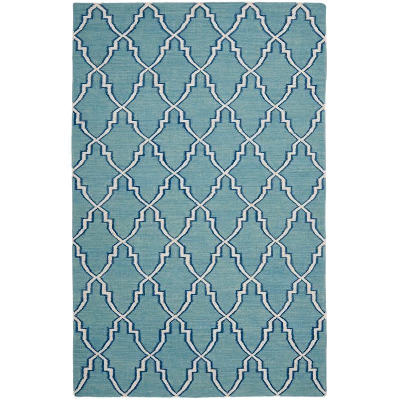 SAFAVIEH Handmade Flatweave Dhurries Gwendolene Modern Moroccan Wool Rug