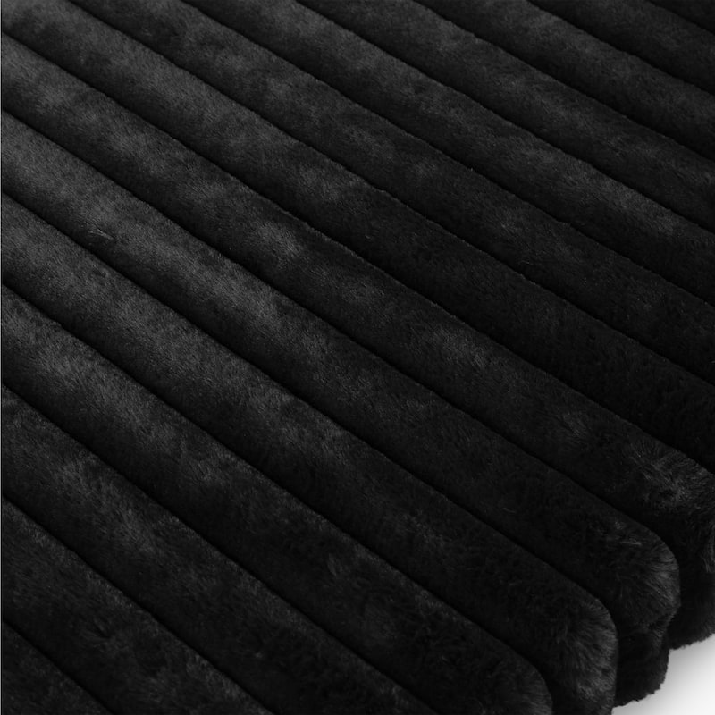Rainha® - USA Made Plush Foam Dorm Headboard - Black