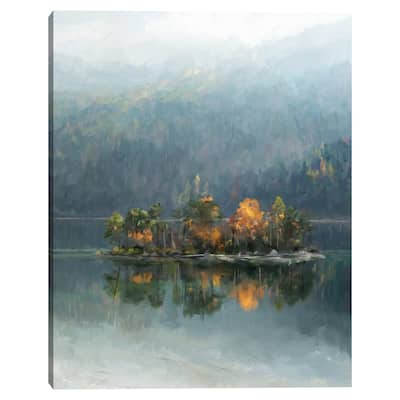 Lake Escape by Studio Arts Canvas Art Print