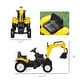 preview thumbnail 7 of 8, Kids Pedal-Powered Ride-On Digger with Functional Bucket and Steering, Ages 3-6