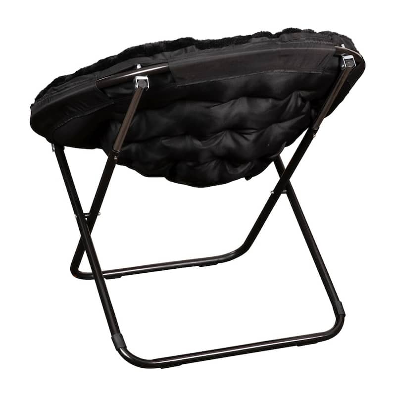 Folding XL Saucer Chair for Dorm or Bedroom