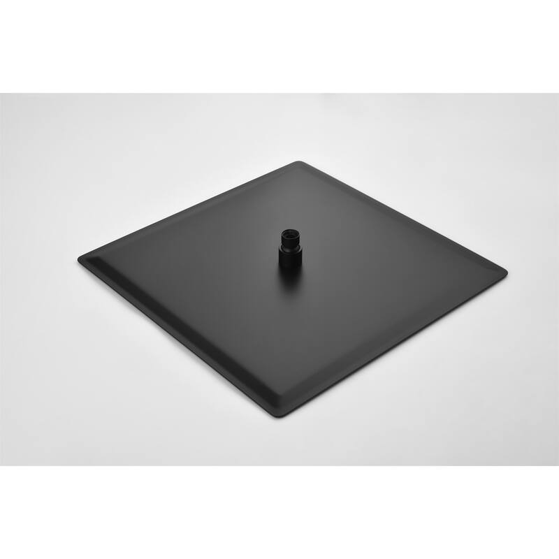 Matte Black Bathroom Luxury Shower Head Ceiling Mounted Rainfall Bed