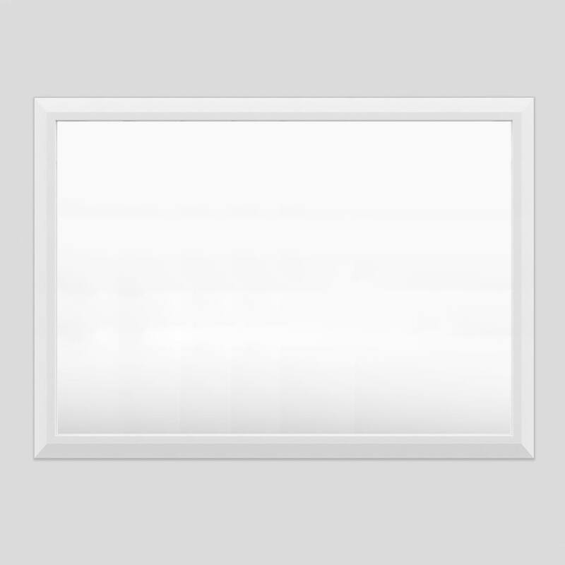 KIOTEE Full size Metal Bathroom Mirror with 5-Year Warranty