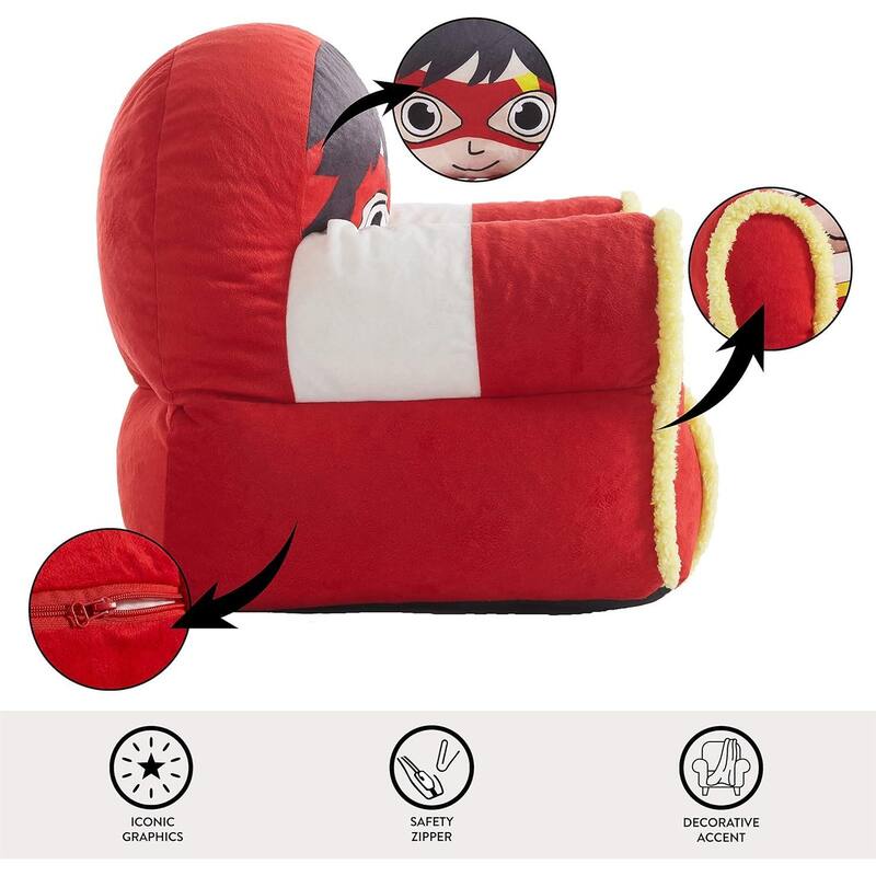 Ryans World Upholstered Kids Bean Bag Chair