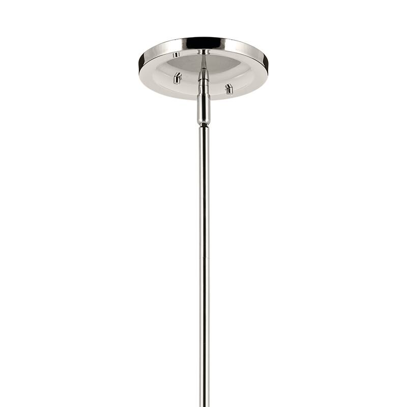 Eadie 41.25 Inch 8 Light Chandelier in Polished Nickel