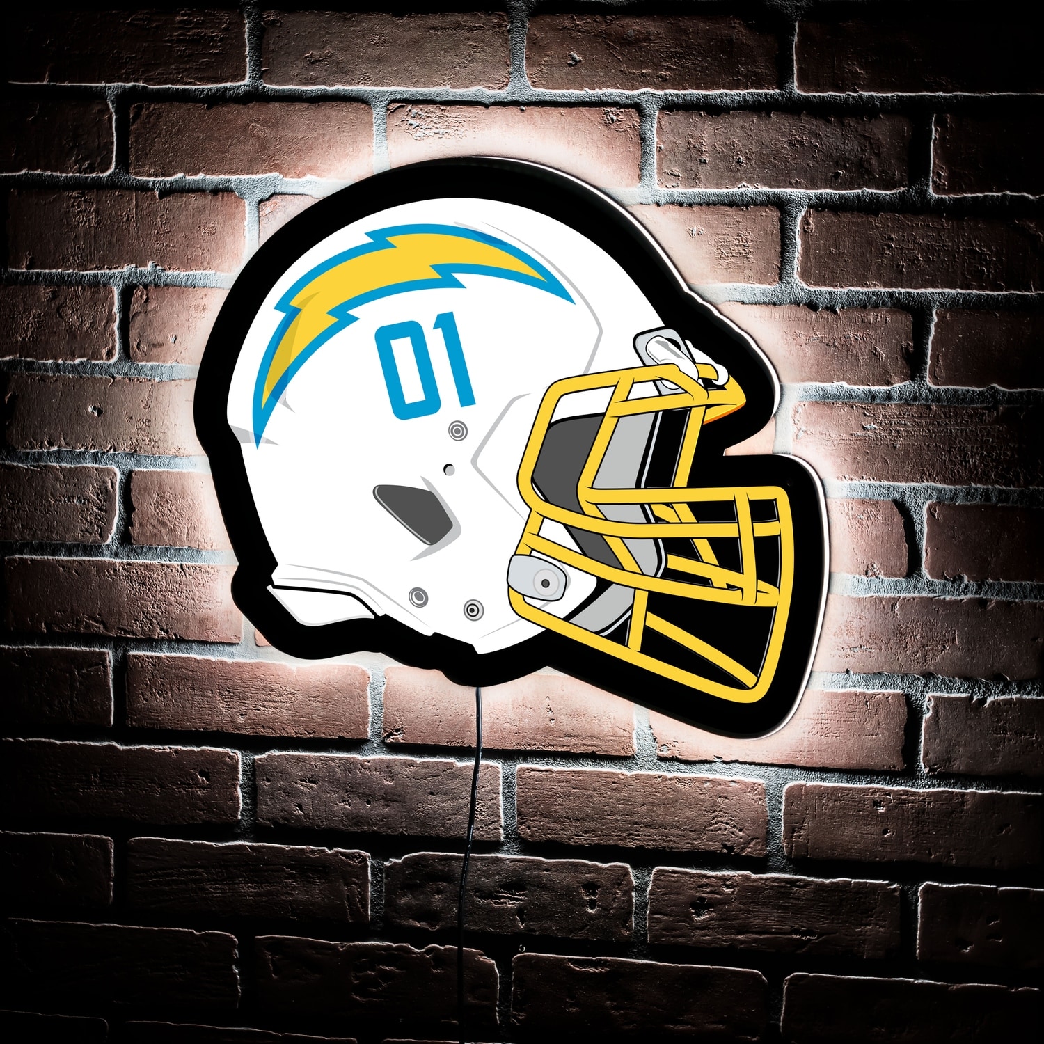 Los Angeles Chargers LED Lighted Sign