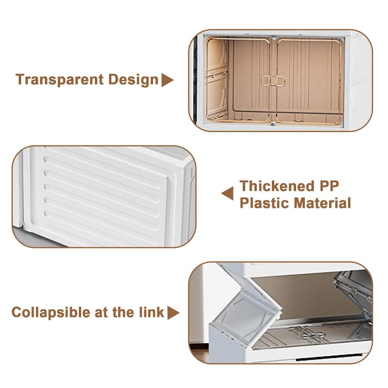 Foldable Shoe Rack Organizer For Closet Shoe Shelf