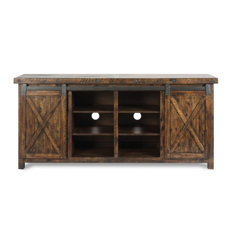 Carpenter Brown Entertainment Base by Flexsteel - 72" x 33" x 19"