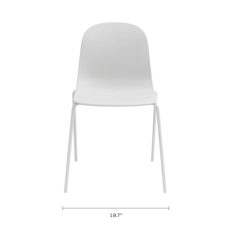Serena Set of 4 Stackable Dining Chairs