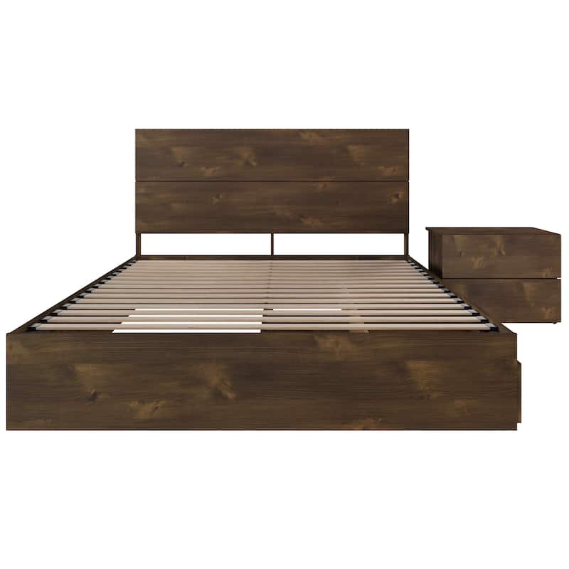 Milo 3-Piece Reversible Storage Bedroom Set