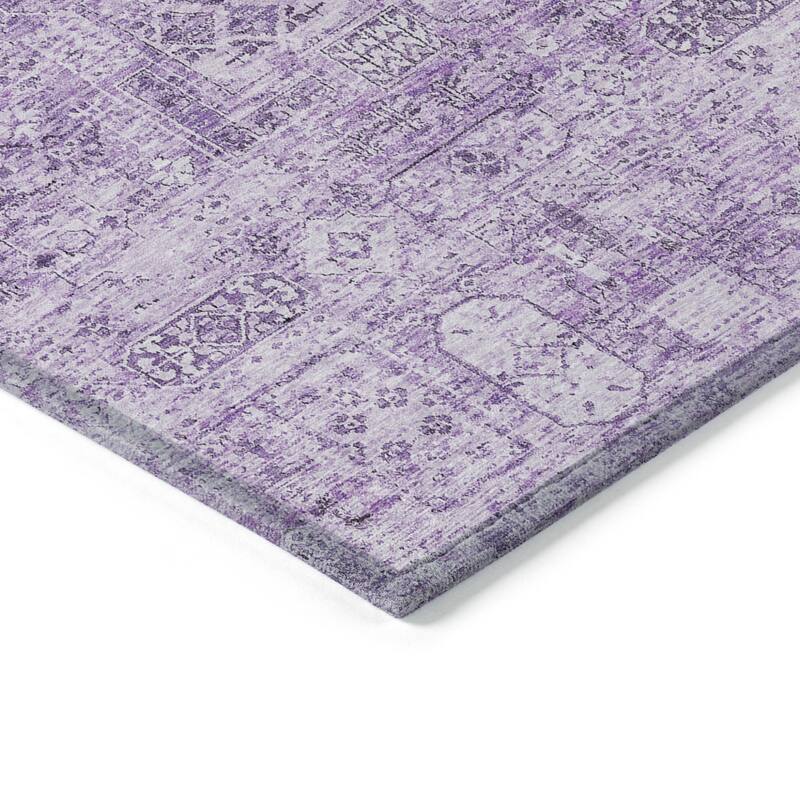 HomeRoots Floral Transitional Rectangle Outdoor Rug