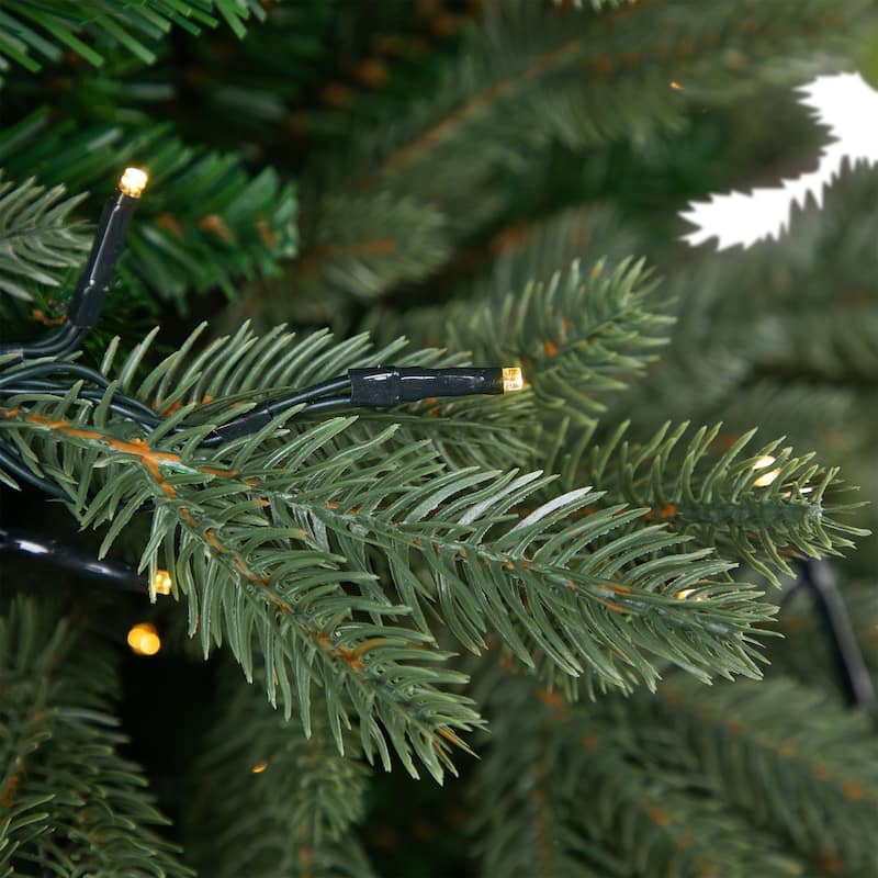Real Touch™ Pre-Lit Grande Balsam Fir Artificial Christmas Tree - 7.5' Dual Color LED - 7.5 Foot