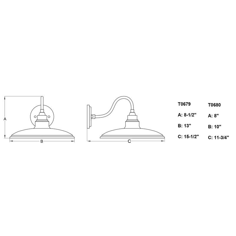 Bellevue VXWS54179 Shocks 8" Tall LED Wall Sconce