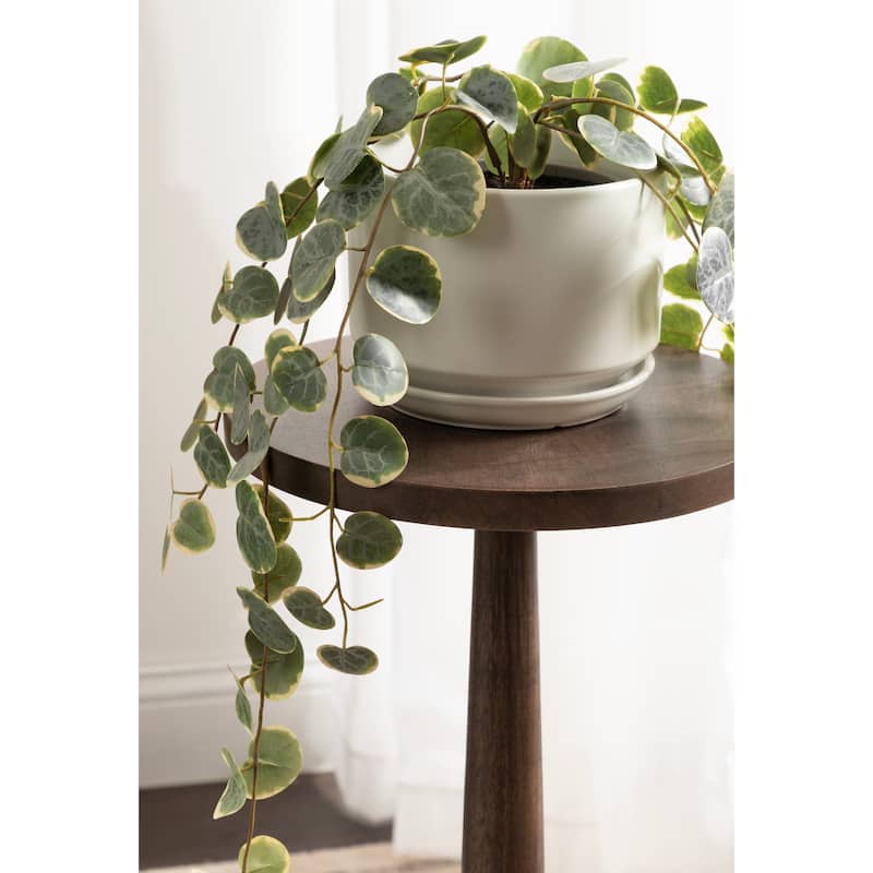 Kate and Laurel Wegner Wooden Drink Table