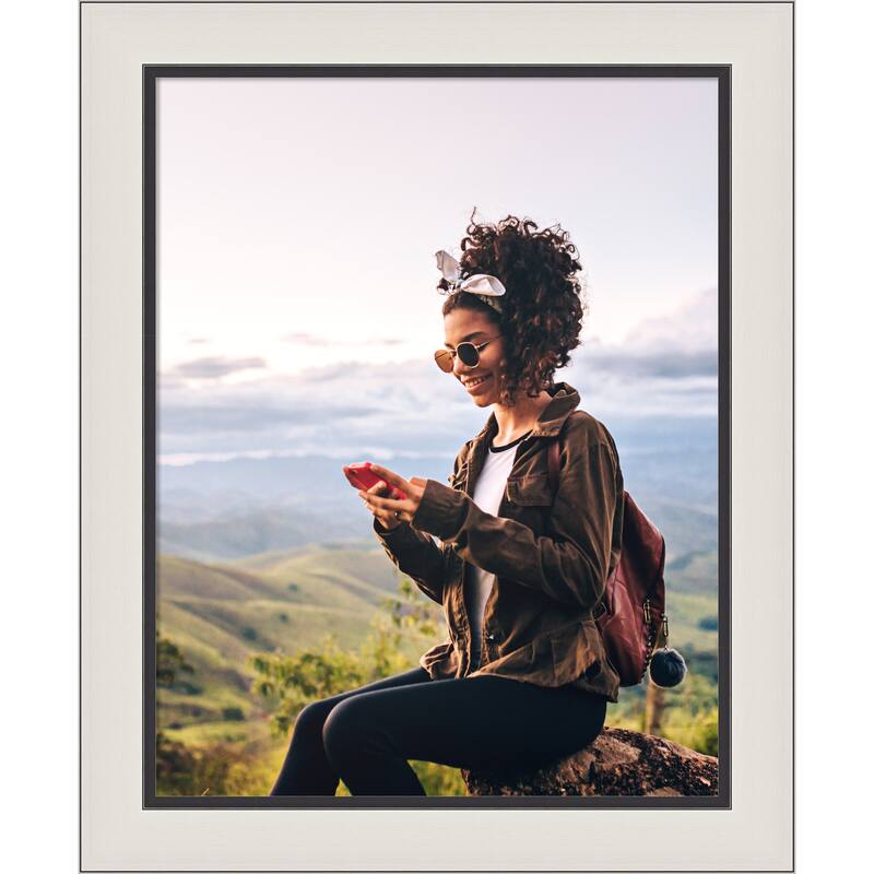 Ellie Picture Frame, Photo Frame - 22x28 - Ellie Silver Black