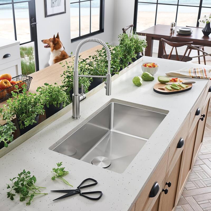 Blanco 524754 Cuvee 32" Undermount Single Basin Stainless Steel