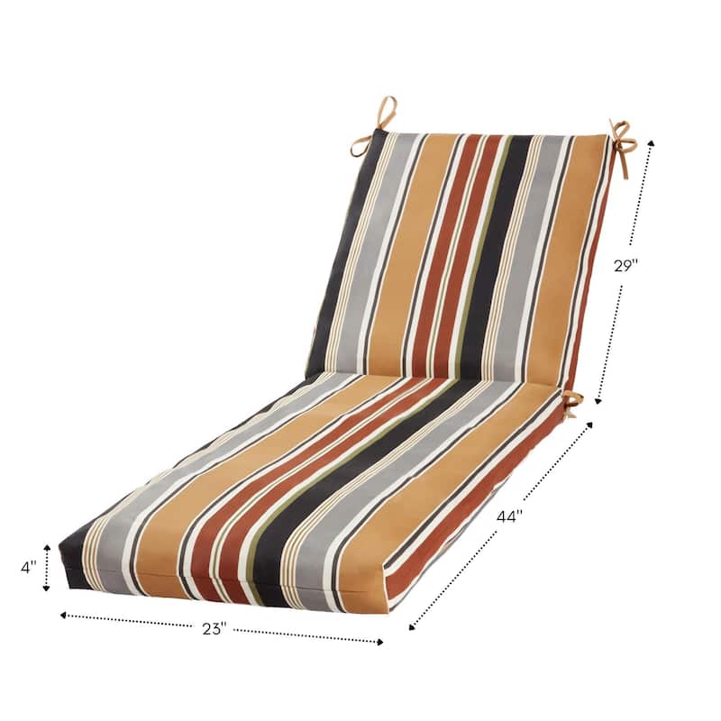 Greendale Home Fashions Outdoor Chaise Cushion (Cushion Only)