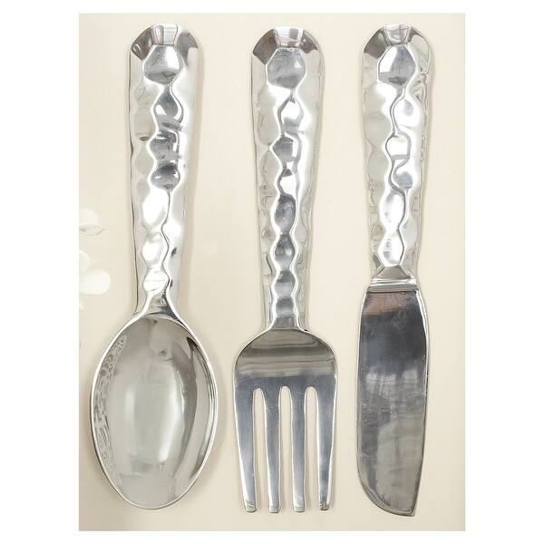 3-piece Cutlery Kitchen Wall Decor Set - On Sale - Overstock ...