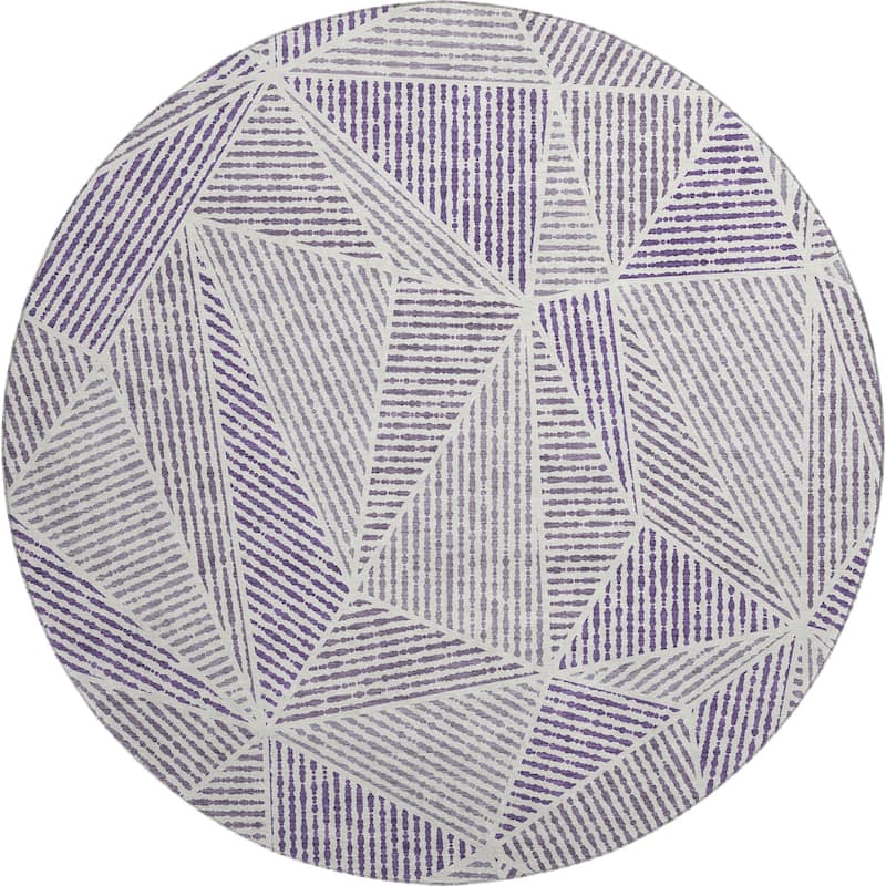 Premium Washable Super Soft Contemporary Mosaic Mayfield Rug