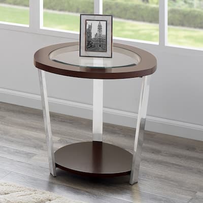 Steve Silver Devine Mixed Media Side Table