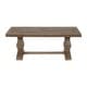 preview thumbnail 7 of 5, Napa 50" Solid Wood Pedestal Coffee Table