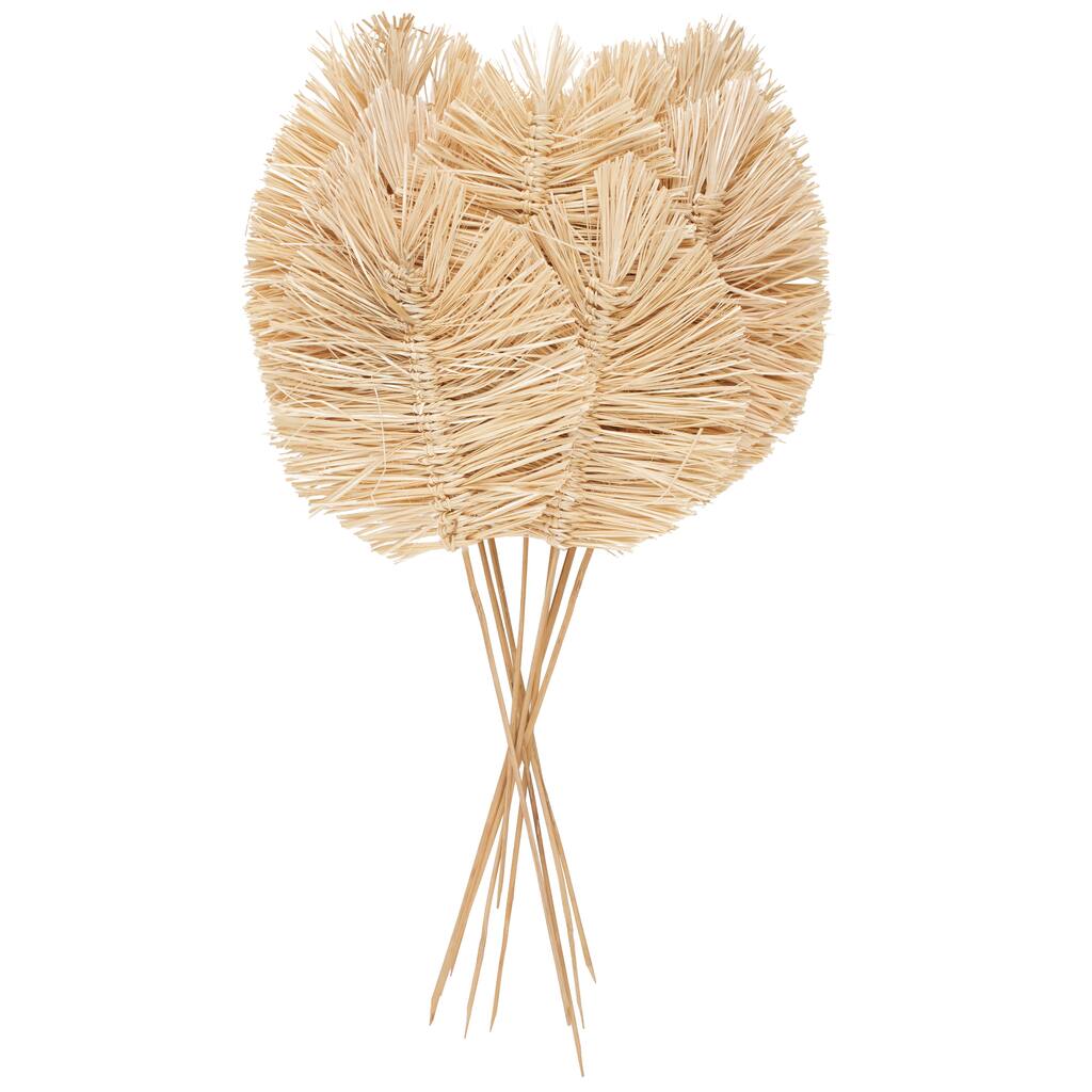 Dried Plant Tall Spear Home Decor Natural Foliage with Sharp Stems - Brown or Light Brown - Roche River Decor