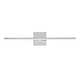 preview thumbnail 8 of 12, Dimmable Linear LED Chrome Vanity Wall Sconce 3CCT 17W 24in
