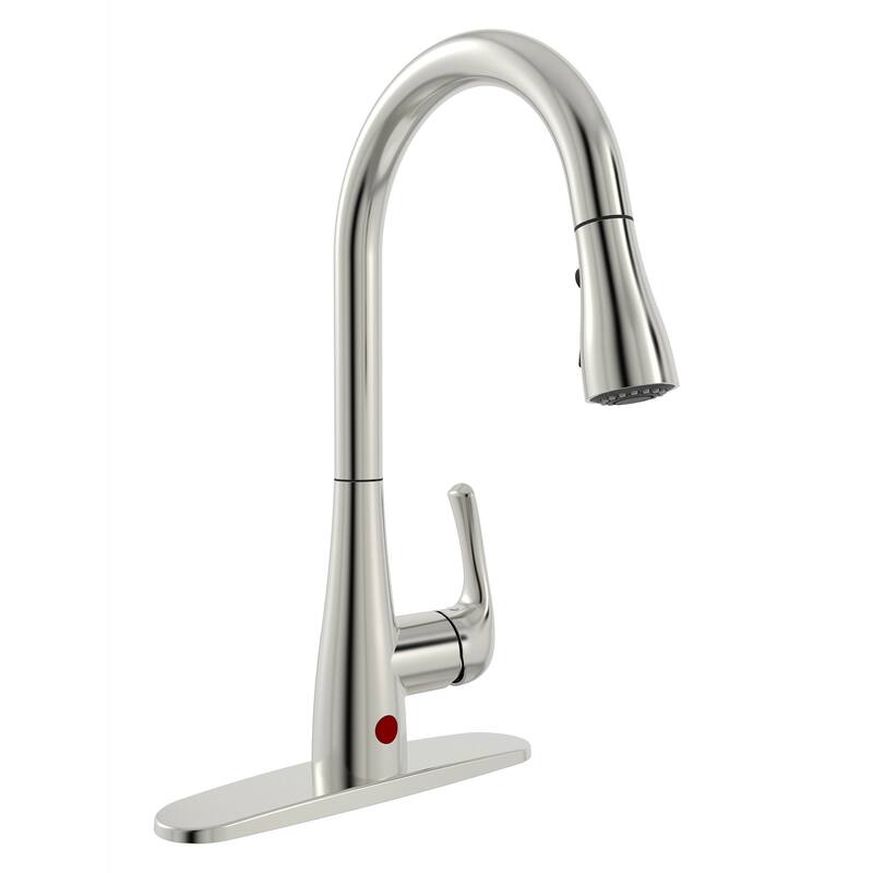 Belanger Single Handle Touchless Pull-Down Kitchen Faucet, Polished Chrome