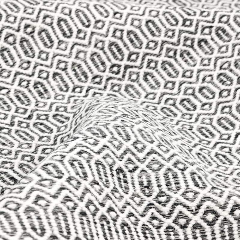 Overton Handmade Modern Contemporary Geometric Area Rug