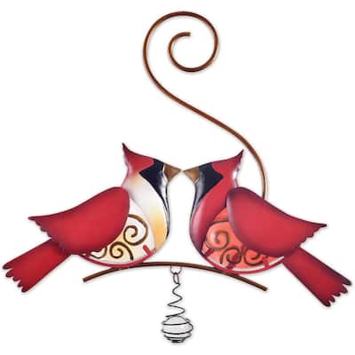 Glass Cardinals Bouncy
