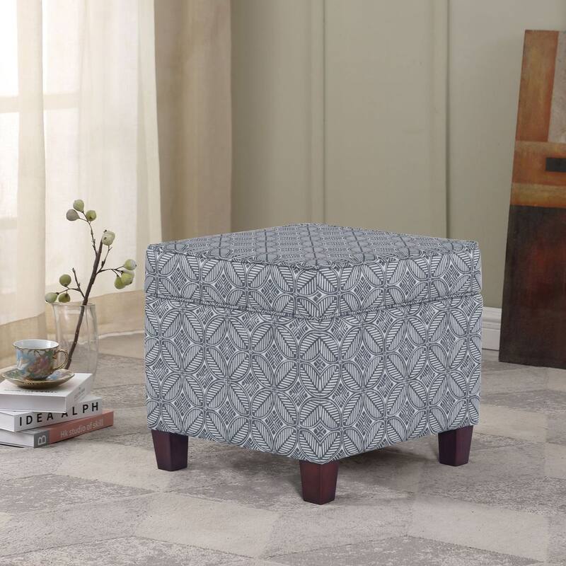 Carson Carrington Birkerod Square Lift-off Storage Ottoman