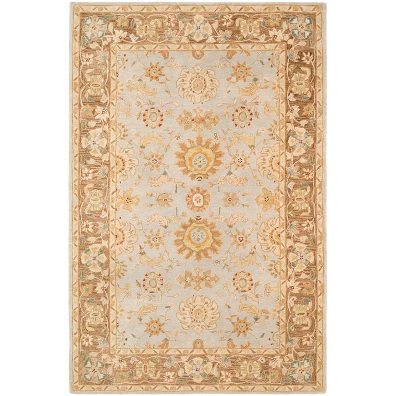 SAFAVIEH Handmade Anatolia Iran Traditional Oriental Hand-spun Wool Rug