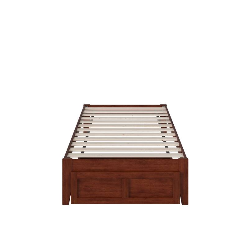 AFI Colorado Platform Bed with Foot Drawer and Charging Station