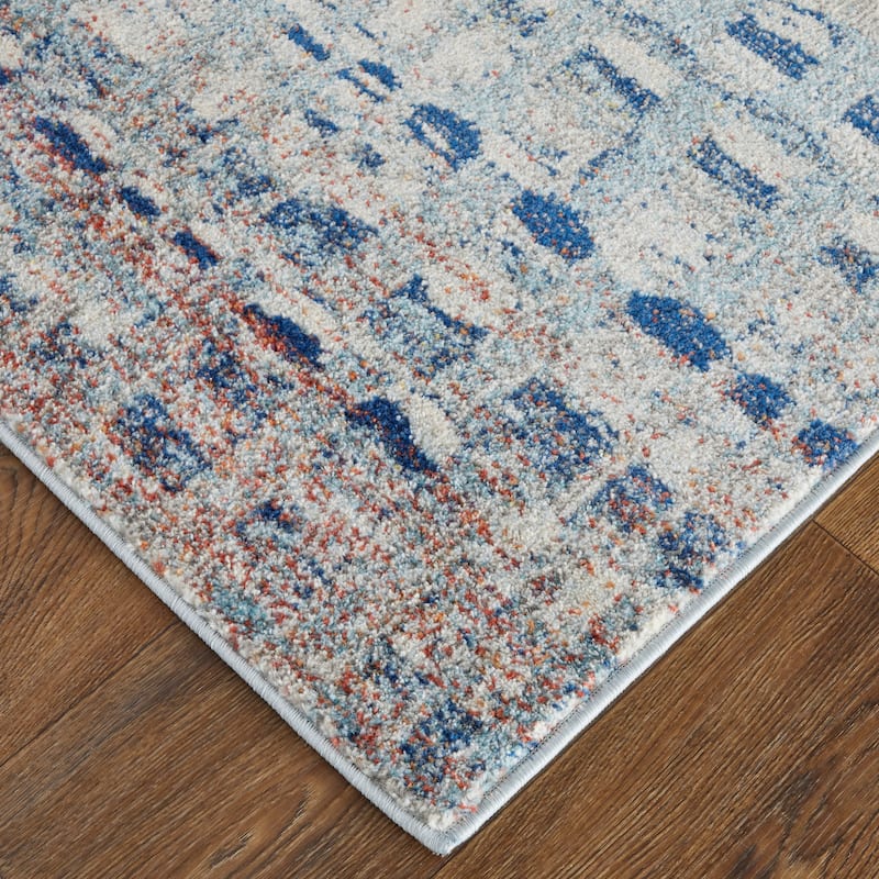 Adelmo Power Loomed Contemporary Area Rug