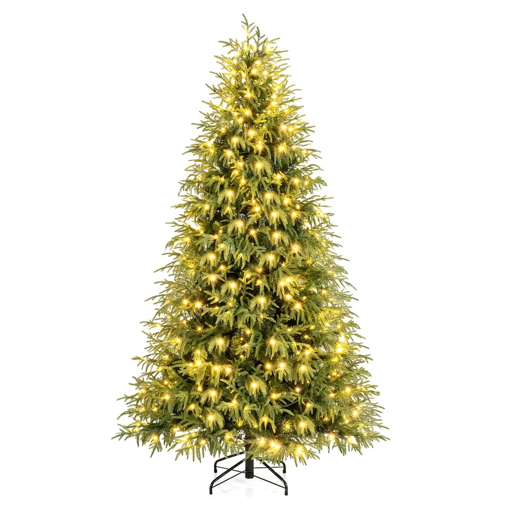 Coatway 7/7.5/8 FT Artificial Pre-Lit Christmas Tree with 400/500/470 - See Details
