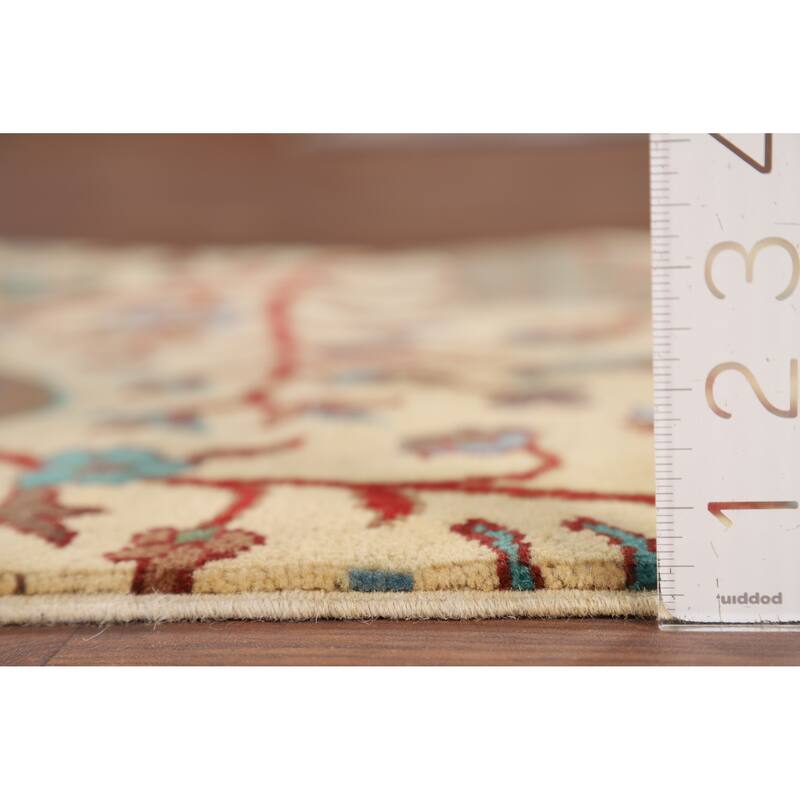 Animals Design Ziegler Oriental Accent Rug Hand-Knotted Wool Carpet - 2'1" x 2'11"