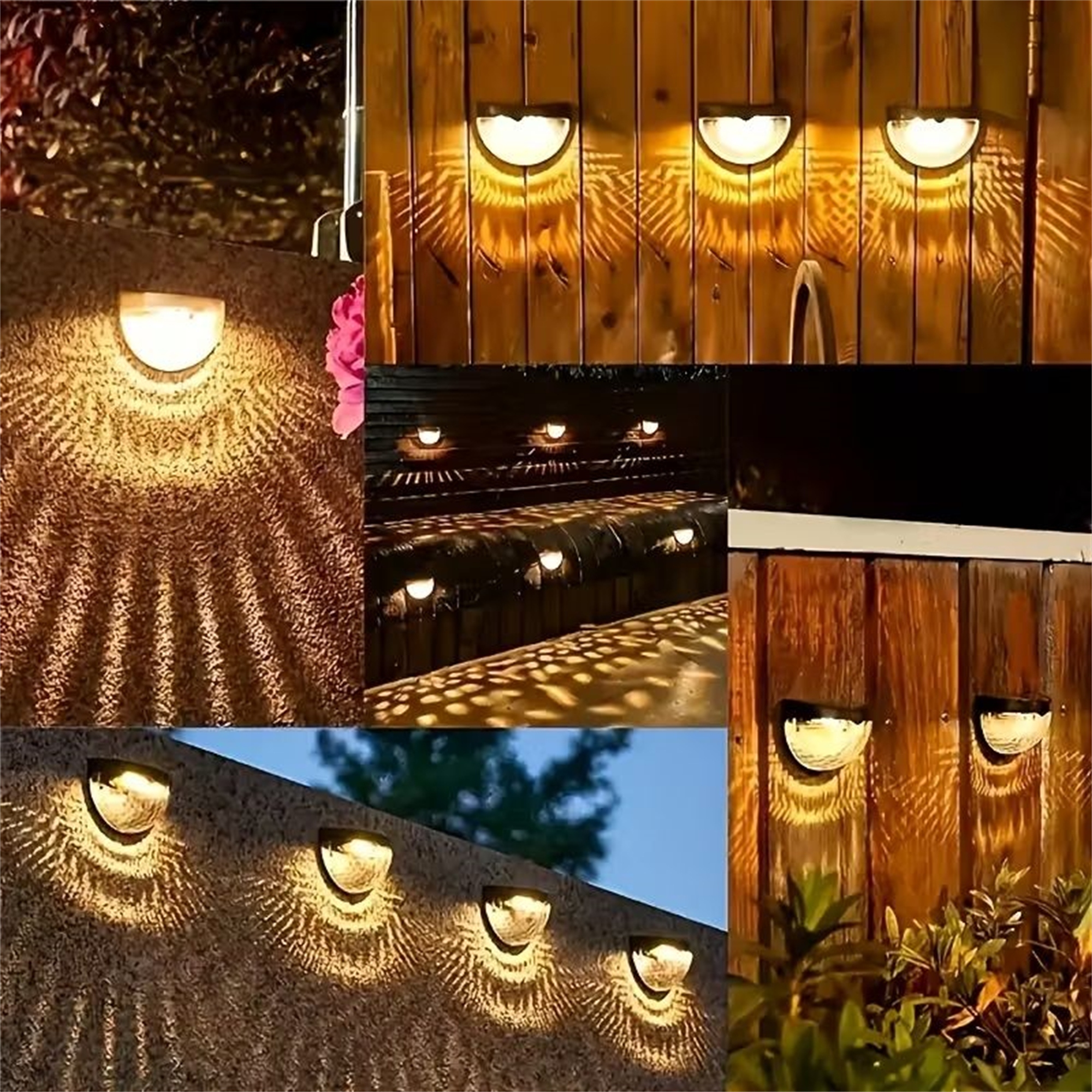 Multi-Purpose Solar Light Set (12-Pack) - Overstock - 43859381
