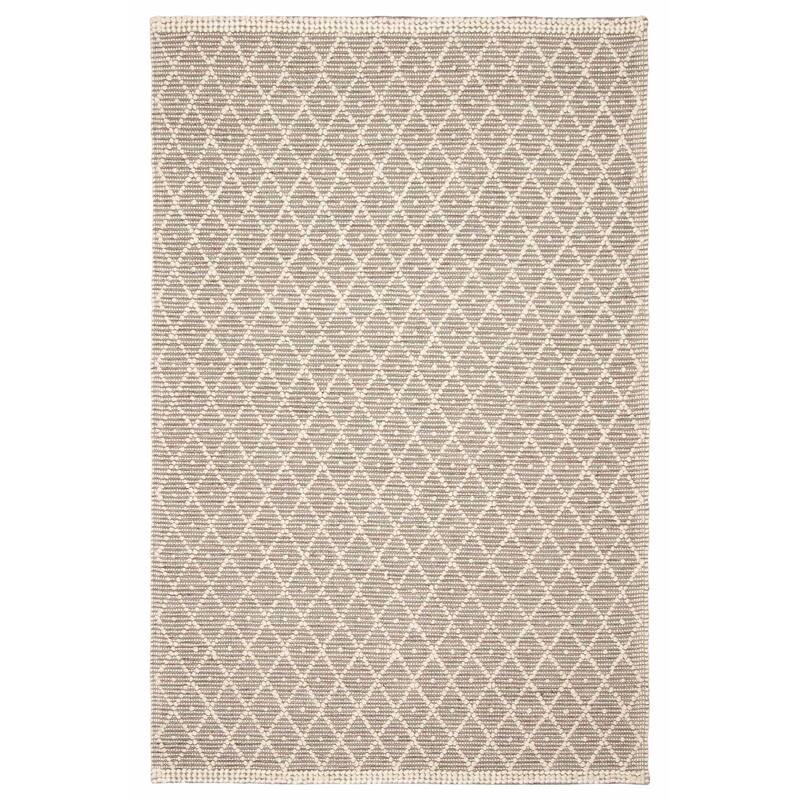 ECARPETGALLERY Braid weave Sienna Grey Wool Rug - 5'1 x 7'10 - Grey - 5'1 x 7'10
