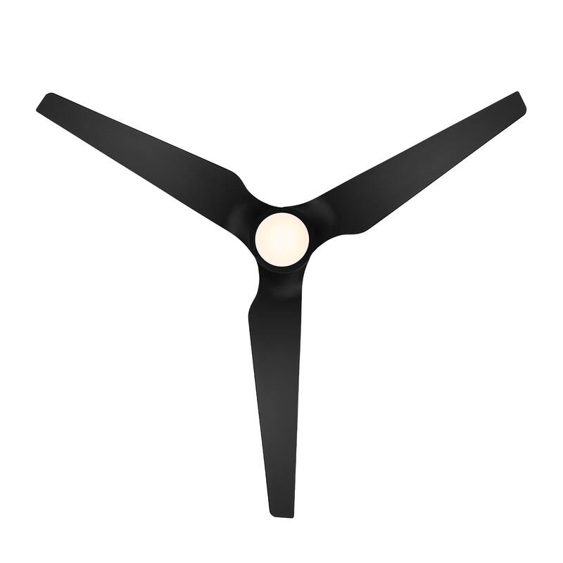 Stella Indoor/Outdoor 3-Blade Smart Ceiling Fan 60in with 3000K LED and Remote Control - 60