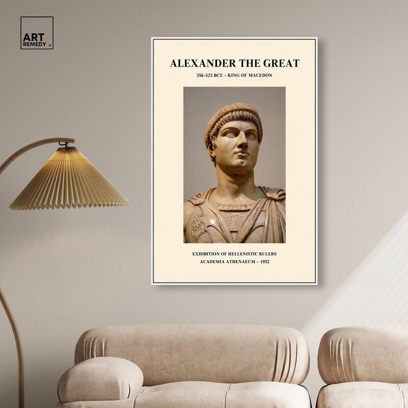 Alexander the Great Canvas by Art Remedy